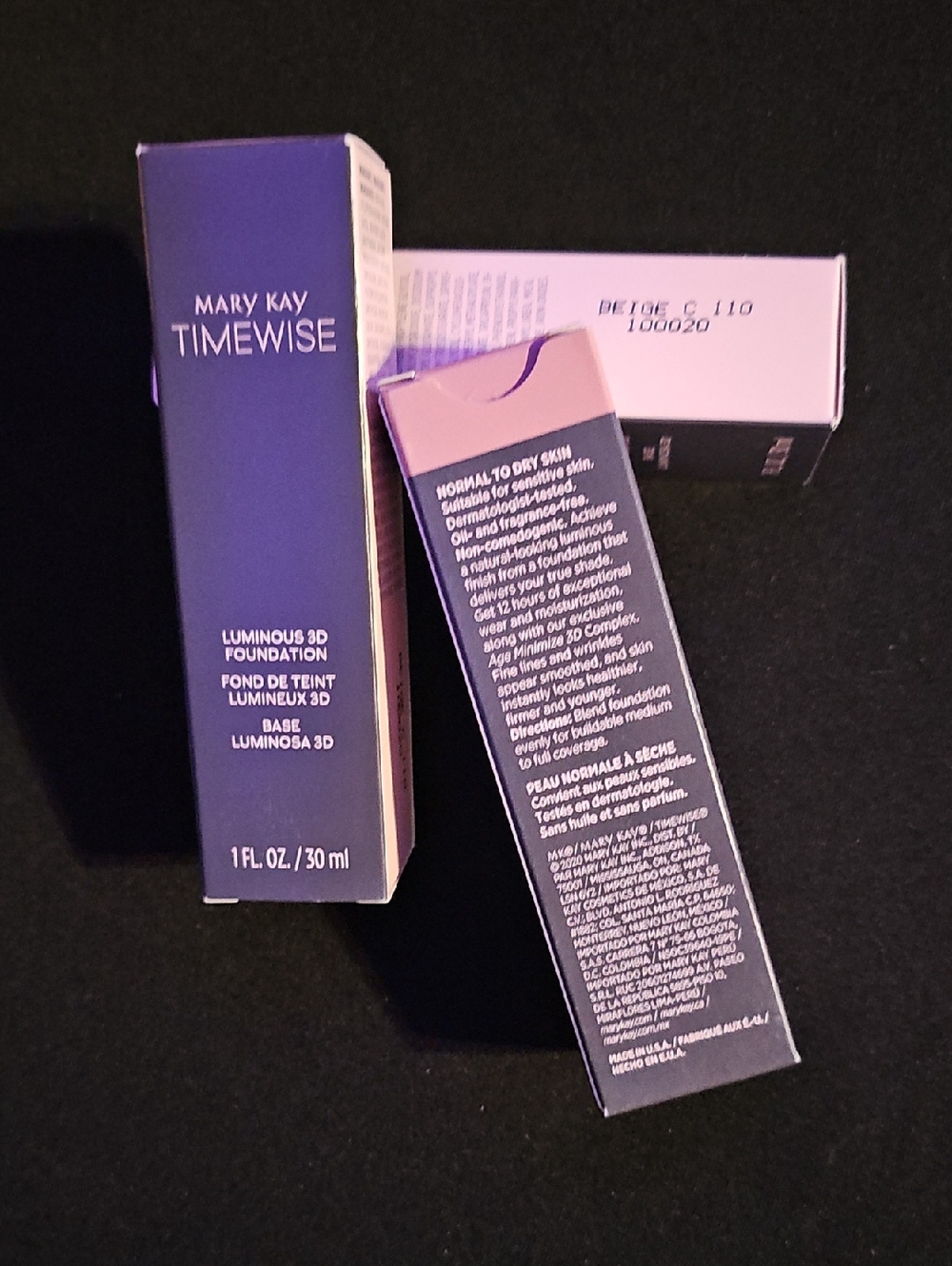 Mary Kay TimeWise Luminous 3D Foundation - Beige C 110